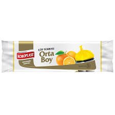 Koroplast Eks.Güçlü Büzg.Çöp Poş.(Orta) 15'Li Mandarin