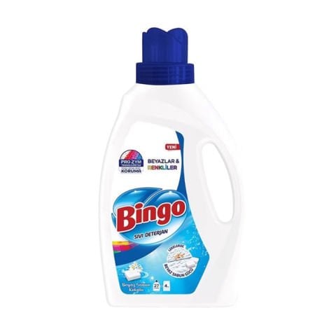 Bingo Sıvı Deterjan 1755Ml Renkli Beyaz Beyaz Sabun