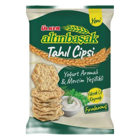 Ülker Altınbaşak 50Gr Tahıl Cipsi Yoğurt Aromalı