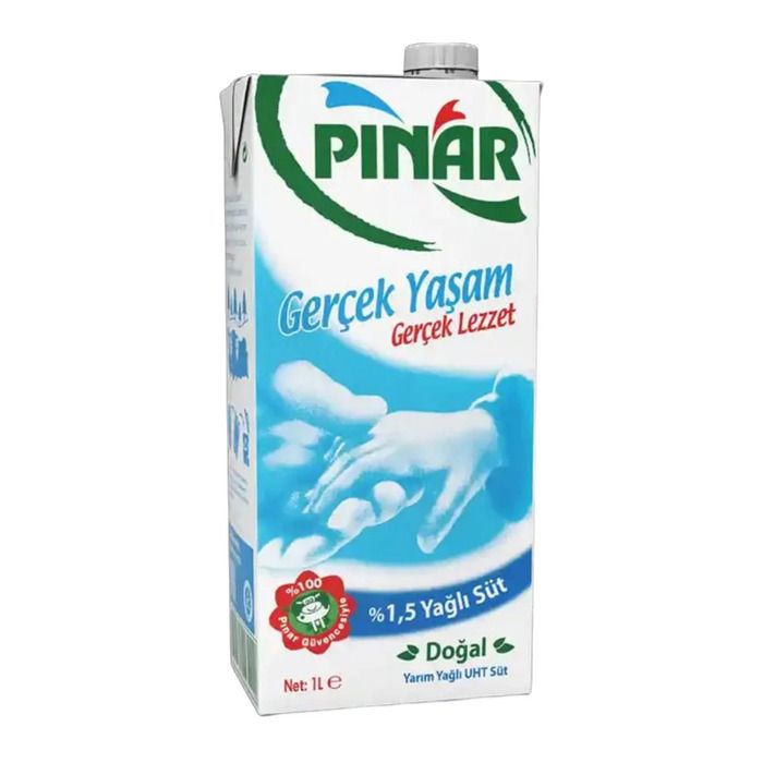 Pınar Süt 1Lt Yarım Yağlı (%1,5)
