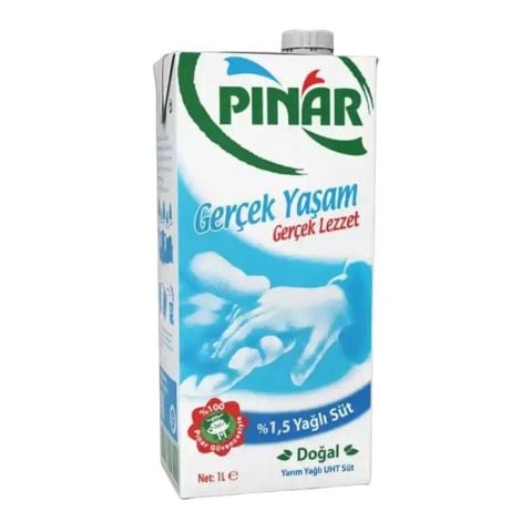 Pınar Süt 1Lt Yarım Yağlı (%1,5)