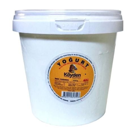 Köyden Geliyo Doğal Ev Yoğurdu 2000Gr