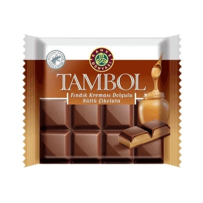 Kahve Dünyası Tambol Fındık Dol. Sütlü Çik.100 Gr