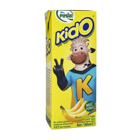 Pınar Kido Süt 180Ml Muzlu