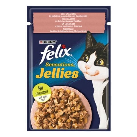 Purina Felix Sensation Somon & Karidesli 85 G