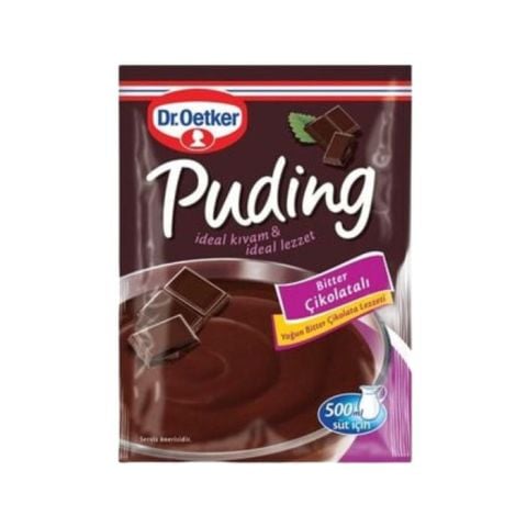 Dr.Oetker Puding 111Gr Bitter Çikolatalı