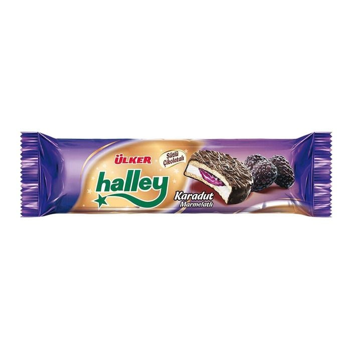 Ülker Halley 74Gr Mini Karadut Dolgulu