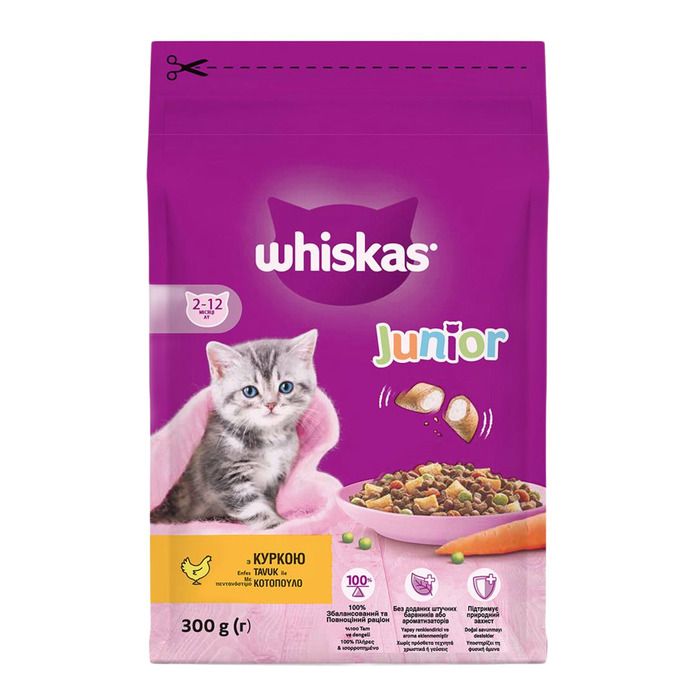 Whiskas Kedi Maması 300Gr Yavru Tavuklu