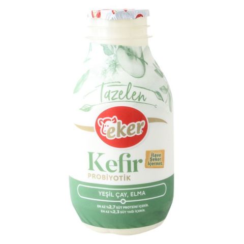 Eker Kefir 290Gr Probiyotik Yeşil Çay Elma