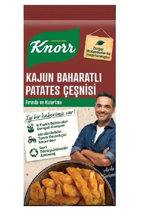 Knorr Çeşni 60Gr Kajun Baharatlı Patates