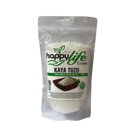 Happy Life Gurme Kaya Tuzu 500Gr (Kristal)