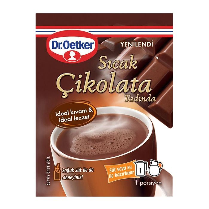 Dr.Oetker Sıcak Çikolata 19Gr