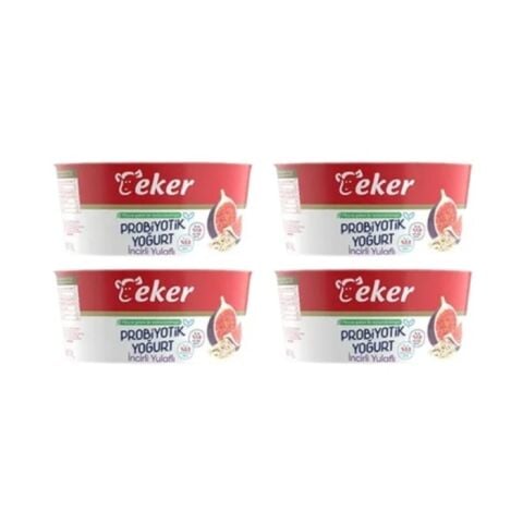 Eker Probiyotik Yoğurt 4X100Gr İncir&Yulaf
