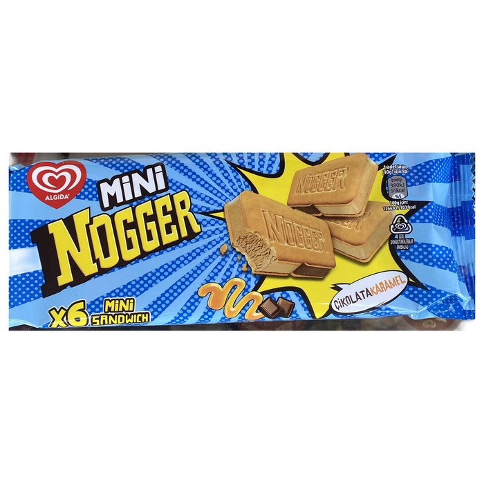 Algida Nogger Mini 6'lı Sandw 360Ml