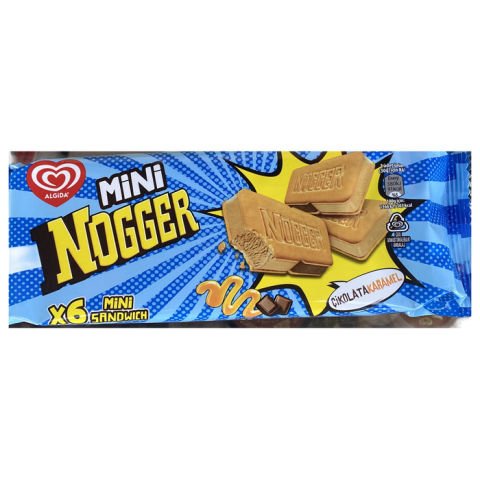 Algida Nogger Mini 6'lı Sandw 360Ml