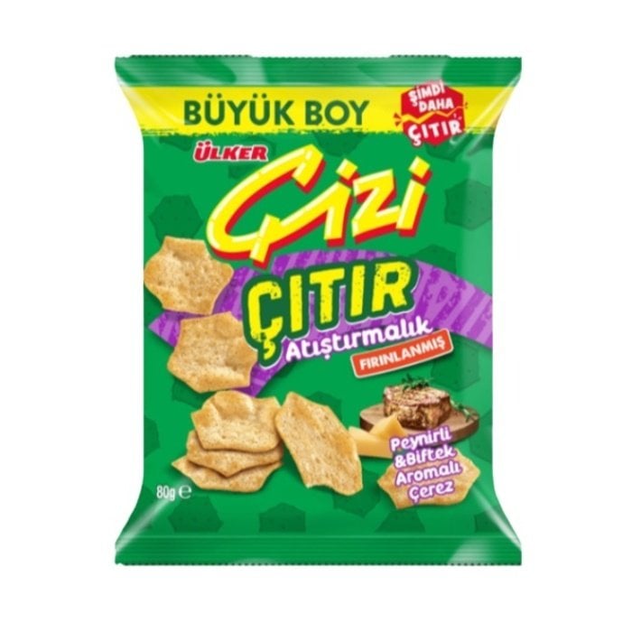 Ülker Çizi Çıtır Peynir Biftek 120Gr