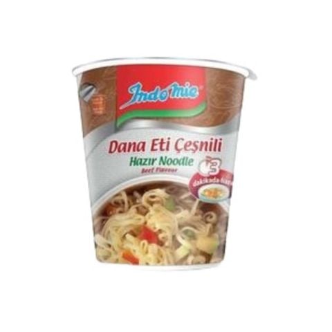 Indomie Hazır Noodle 60G Bardak Dana Etli
