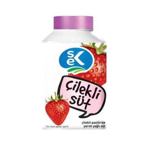 Sek Günlük Süt 200Ml Çilekli