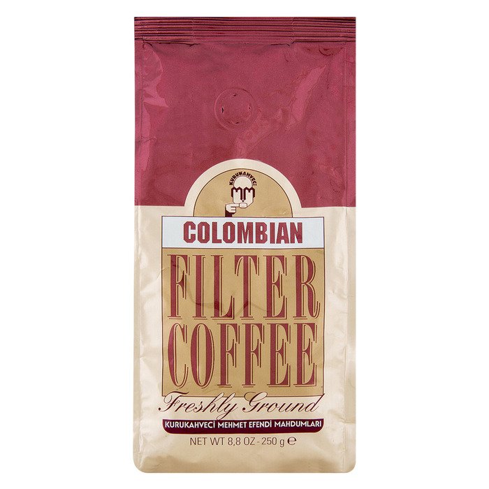 Mehmet Efendi Filtre Kahve 250G Colombıan Poşet