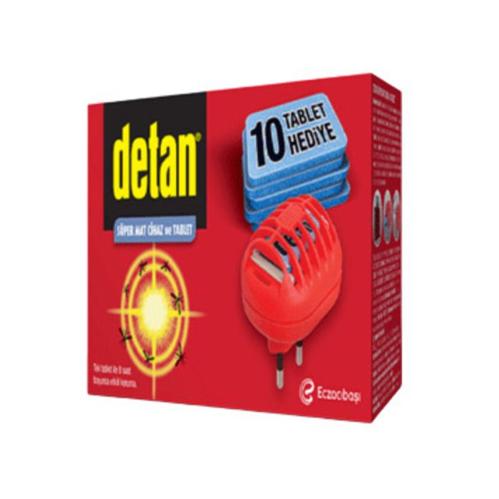 Detan Süper Mat 1 Cihaz 10 Mat