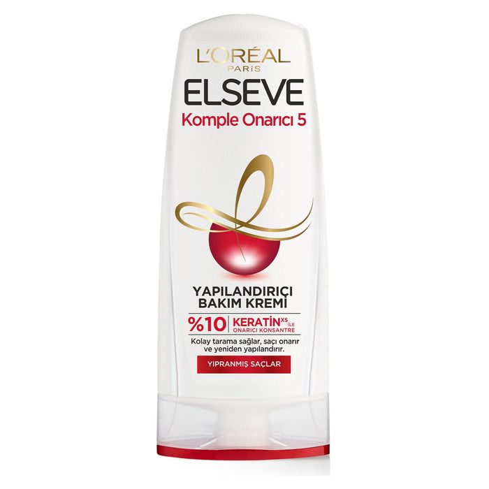 Elseve Saç Kremi 390Ml Komple Onarıcı Yapılandırıcı Bakım Kremi