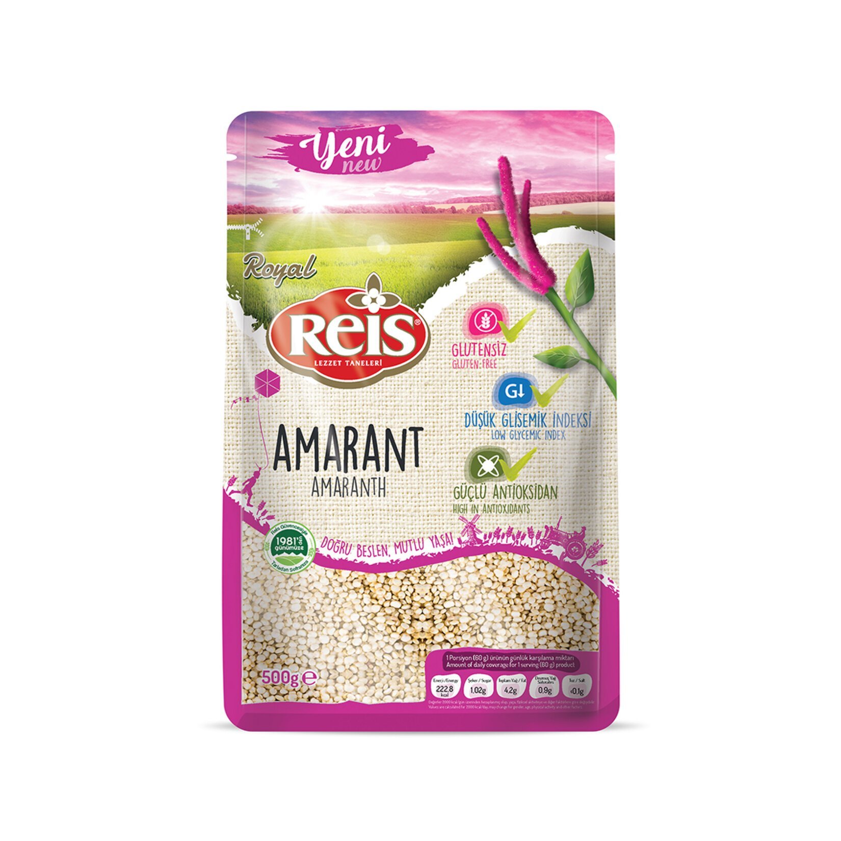 Reis Royal 500G Amarant