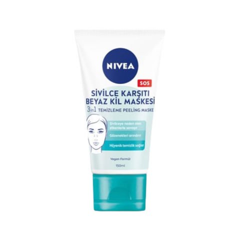 NIVEA BEYAZ KİL MASKESİ SİVİLCE KARŞITI 150ML